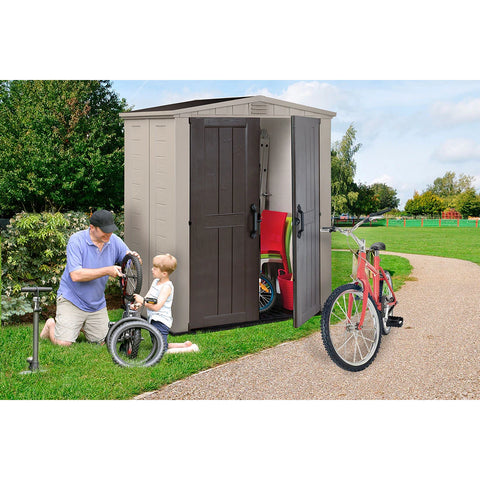 Keter Factor 6 x 3 Garden Shed Actual View