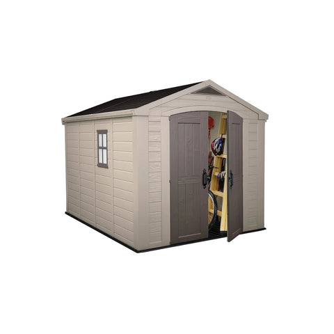 Keter Factor 8 x 11 Garden Shed With Tools