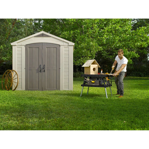 Keter Factor 8 x 8 Garden Shed Actual View