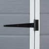 Image of Keter Manor 4x3 Garden Shed - Grey Hinge