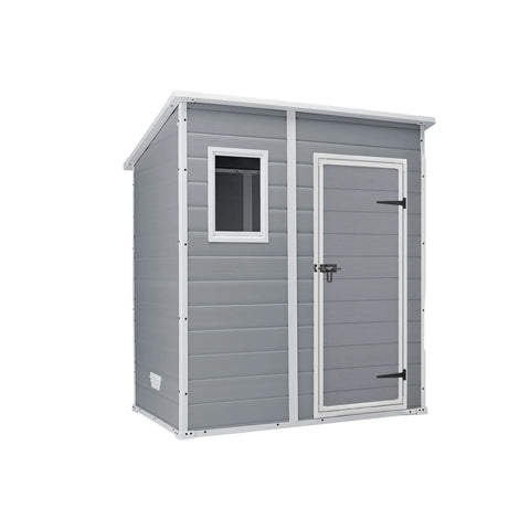 Keter Manor Pent 6x4 Garden Shed - Grey