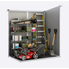 Keter Manor Pent 6x4' Garden Shed Grey (1.3 x 1.9m)