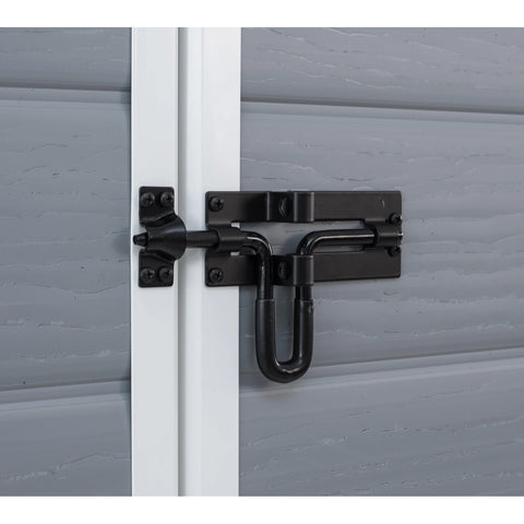 Keter Manor Pent 6x6 Garden Shed - Grey Door Lock