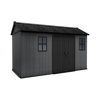 Image of Keter Newton Plus Shed 7.5x13 (2.3 x 4.1m) Single Door