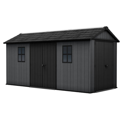Keter Newton Plus Shed 7.5x15 (2.3 x 4.7m) Double Door