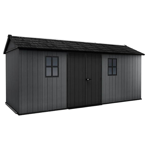 Keter Newton Plus Shed 7.5x17 (2.3 x 5.4m) Single Door