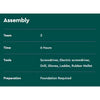 Image of Keter Newton Plus Shed 7.5x9 (2.7m) Assembly