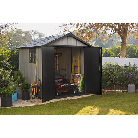 Keter Oakland Garden Shed 759 With Tools