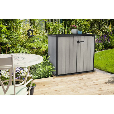 Keter Patio Store Shed 1000L In The Garden Actual View