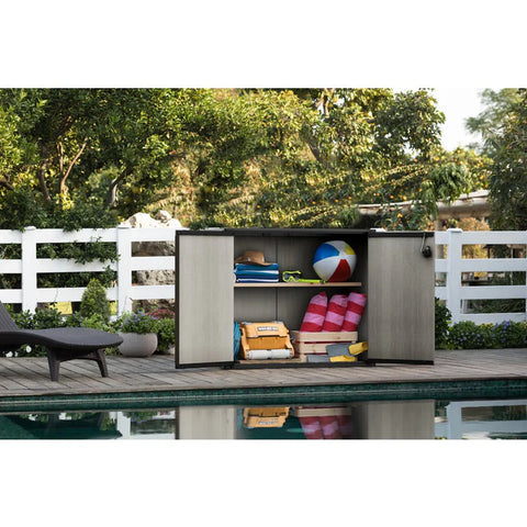 Keter Patio Store Shed 1000L By The Fence