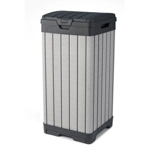 keter rockford outdoor waste bin main view
