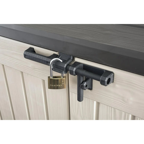 Keter Store It Out Max Shed 1200L Brown/Beige With Padlock