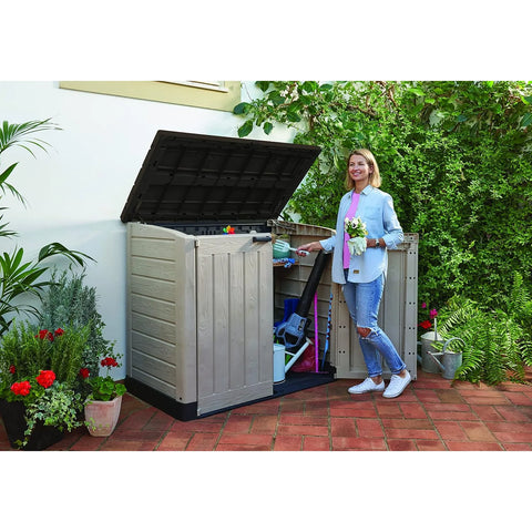 Keter Store It Out Max Shed 1200L Brown/Beige Actual View
