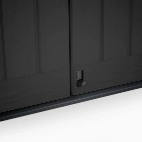 Keter Store It Out Max Shed 1200L Black/Grey Underneath Lock