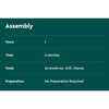 Image of Keter Wall Mount Bike Rack Assembly