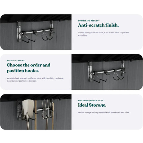 Keter Wall Mount Tool Organizer Features with Examples