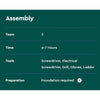 Image of Keter Signature Pent 11x7 Shed (3.4 x 2.2m) Assembly