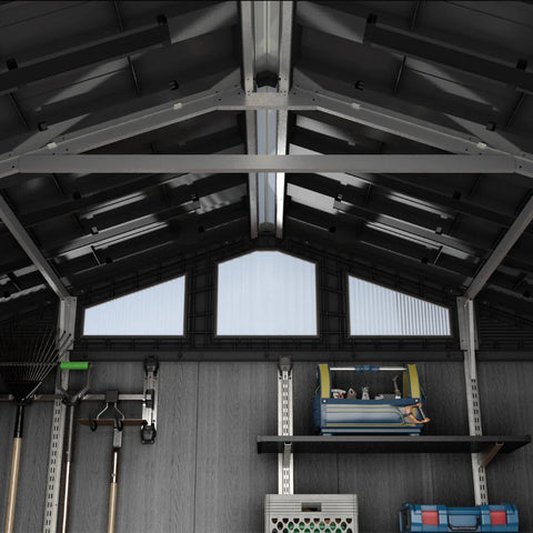Keter Stronghold Shed 10 x 8 Steel Roof