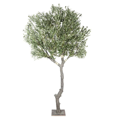 Large Fake Olive Tree Full View