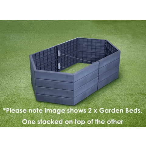 Garantia Large Hex ERGO Raised Garden Bed Full View