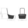 Image of Maze 245L Premium Twin Compost Tumbler Dimensions
