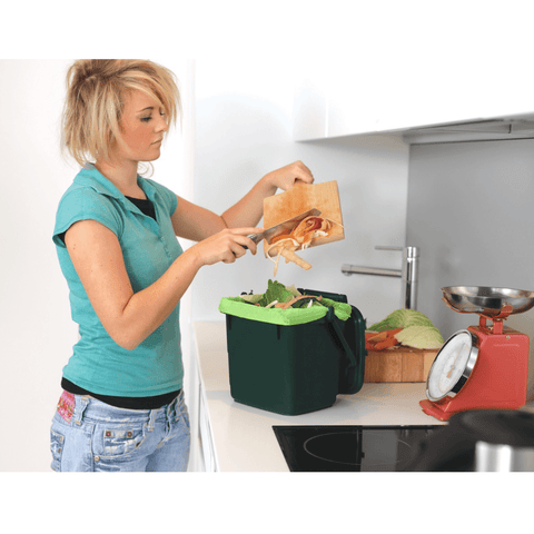 Maze 245L Premium Twin Compost Tumbler In The Kitchen