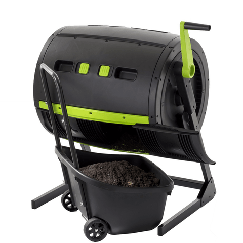 Maze 245L Premium Twin Compost Tumbler With Cart