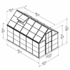 Image of Palram Harmony 6x10 With Dimensions