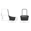 Image of Maze Composting Cart Dimensions