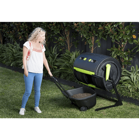 Maze Composting Cart In The Garden 1