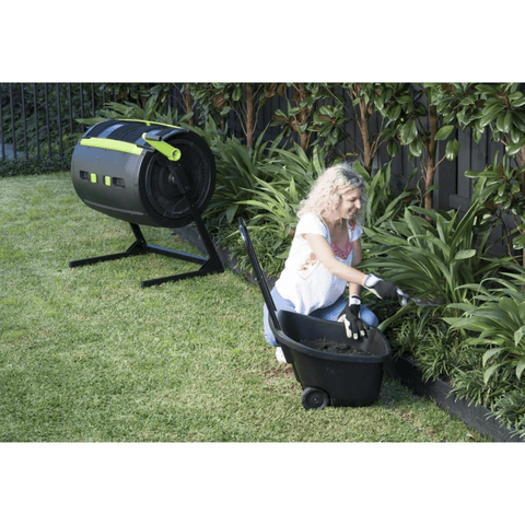 Maze Composting Cart In The Garden 2