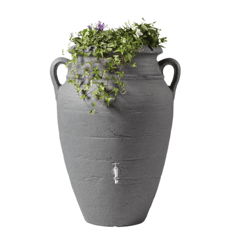 Rainwater mini tank Dark Granite Full View
