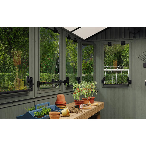 Keter Working / Potting 6x8 Shed - Green Inside View