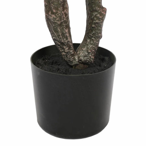 Faux Fiddle Leaf Fig Tree Pot View