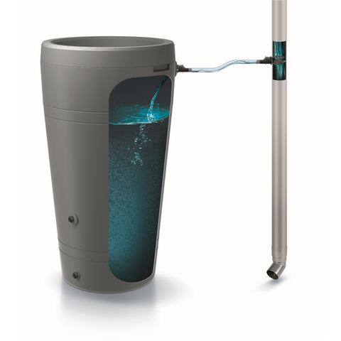 Rain Harvesting Downpipe Diverter View