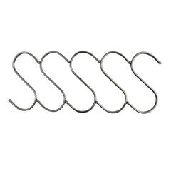 Stainless Steel Hanging S Hooks 25 Pieces