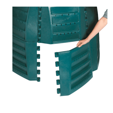 thermo star compost bin 600L open view