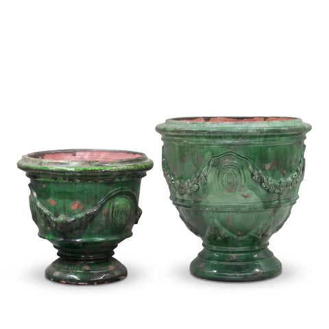 Versailles Traditional French Coupe Aged Green