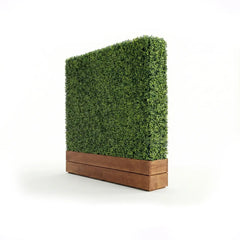 Image of Artificial Mixed Boxwood Freestanding Hedge 1.5m x 1.5m x 30cm UV Stabilised