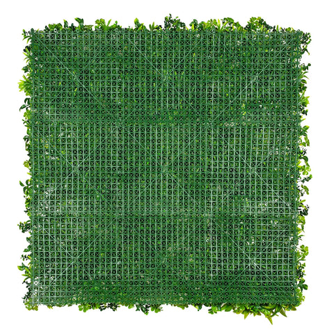 Artificial Pink Tropics Vertical Garden Panel Backing Frame
