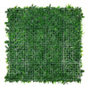 Image of Artificial Red Tropics Vertical Garden Panel Backing Frame Full View
