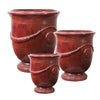 Image of Copper French Anduze Style Glazed Urn