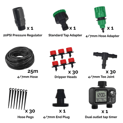 Vertical Garden Irrigation Kit With Digital Tap Timer (Special Offer)