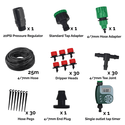 Vertical Garden Irrigation Kit With Digital Tap Timer (Special Offer)