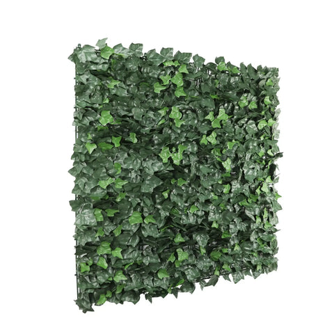 Artificial Ivy Leaf Hedge 1m x 1m Plant Wall Screening Panel UV Protected Side Profile