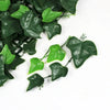 Image of Zoomed in view of the individual leaves of the individual leaves of the Artificial Ivy Leaf Hedge 1m x 1m Plant Wall Screening Panel UV Protected