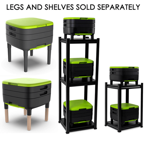 Maze Worm Farm Legs and Shelves (sold separately)