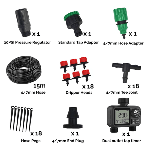 Vertical Garden Irrigation Kit With Digital Tap Timer (Special Offer)