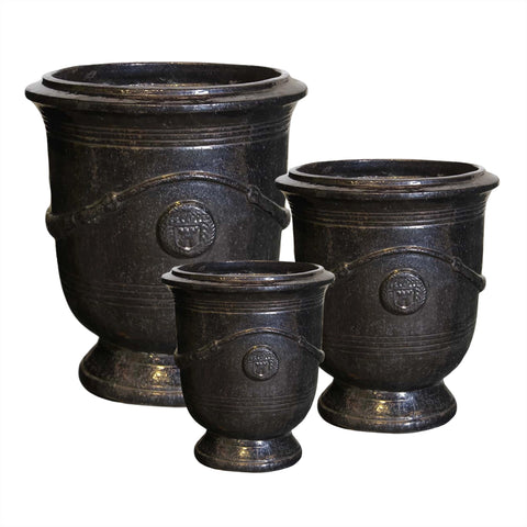 Saphire Premium Glazed French Urn
