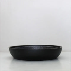 Sierra Lightweight Cratera Bowl Planter Main Image Against Wall